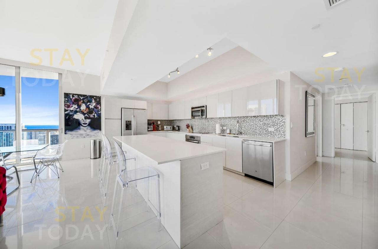 Beachwalk Resort Ph - Dream-Sky Mansion 3Dbr And 3Ba Luxury Penthouse Hallandale Beach Bagian luar foto