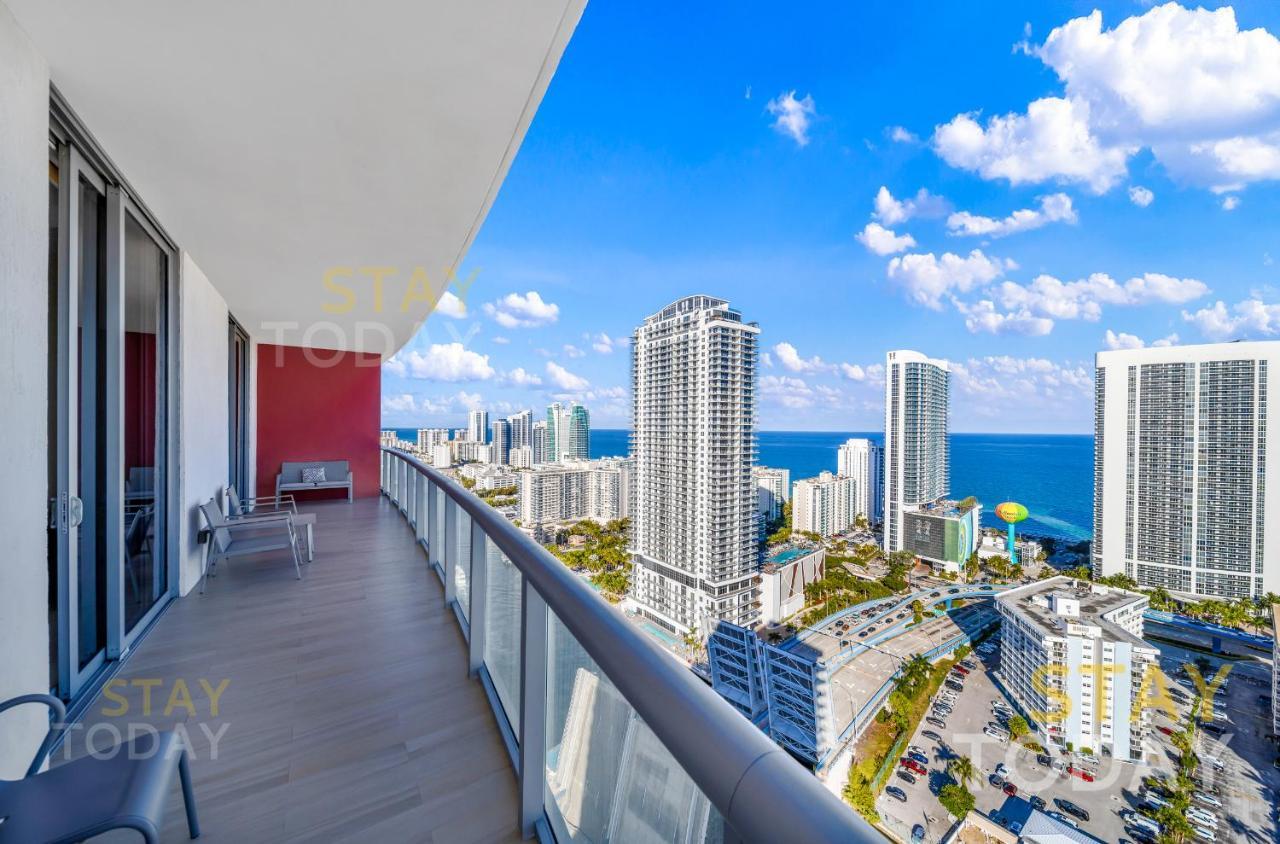 Beachwalk Resort Ph - Dream-Sky Mansion 3Dbr And 3Ba Luxury Penthouse Hallandale Beach Bagian luar foto