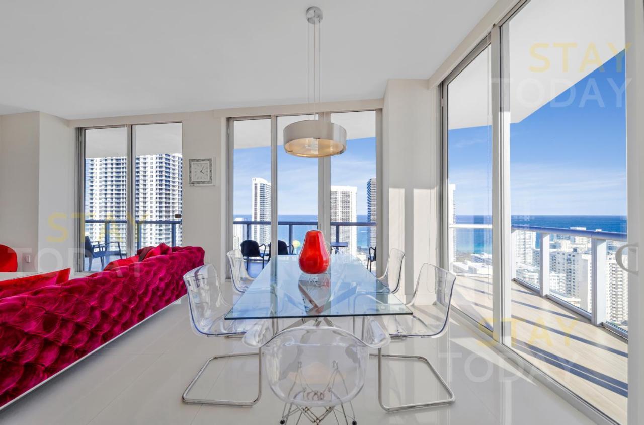 Beachwalk Resort Ph - Dream-Sky Mansion 3Dbr And 3Ba Luxury Penthouse Hallandale Beach Bagian luar foto